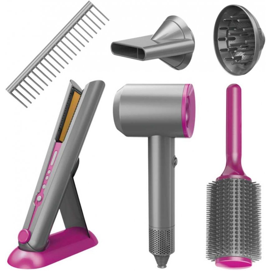 WOOPIE Mini Hairdressing Kit Dryer Straightening