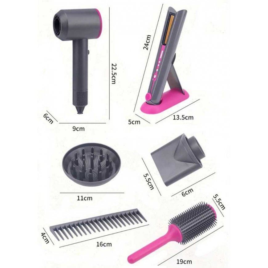 WOOPIE Mini Hairdressing Kit Dryer Straightening Accessories – 2