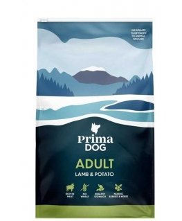 Sausas šunų maistas Prima, ėriena/bulvės, 3kg