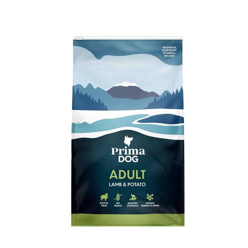 Dry dog food Prima, lamb/potatoes, 3kg