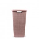 Laundry box Jute 58L 43x34x60cm pink Laundry box Jute 58L 43x34x60cm pink