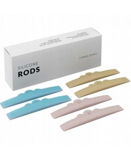 Nanolash Silicone Rods silikonowe formy do liftingu i laminacji rzęs 3 pary