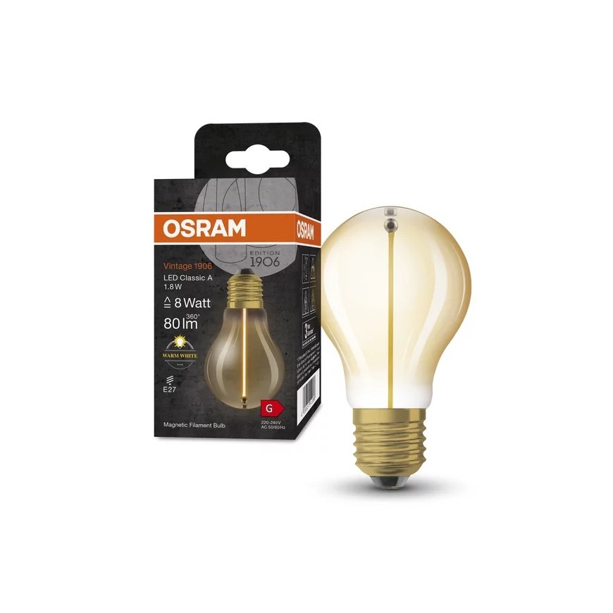 Osram AC44604 LED bulb Warm white 2700 K 1.8 W E27 G – 3