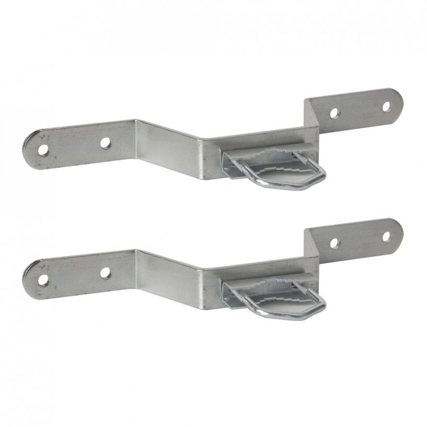 Extralink Mast mount K75 75mm, with u-bolts M8, steel, galvanized