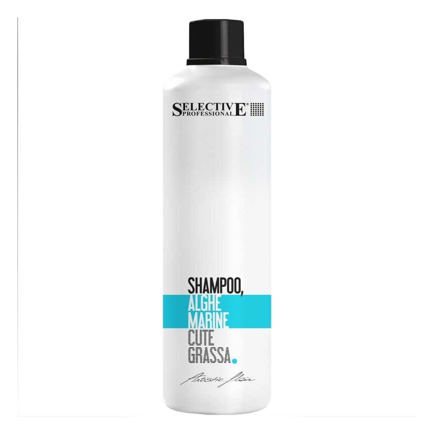Selective Professional New ALGHE MARINE Cleansing shampoo restoring the activity of scalp sebaceous glands, 1000 ml – 2