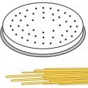 Colander tip for making SPAGHETTI pasta, 22 holes dia. 2mm MPF2.5/4 - Hendi 229484 Colander tip for making SPAGHETTI pasta, 22 holes dia. 2mm MPF2.5/4 - Hendi 229484