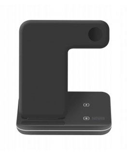 Newell induOne N-GY-Z5A Inductive Charger for 3 Mobile Devices (Black)