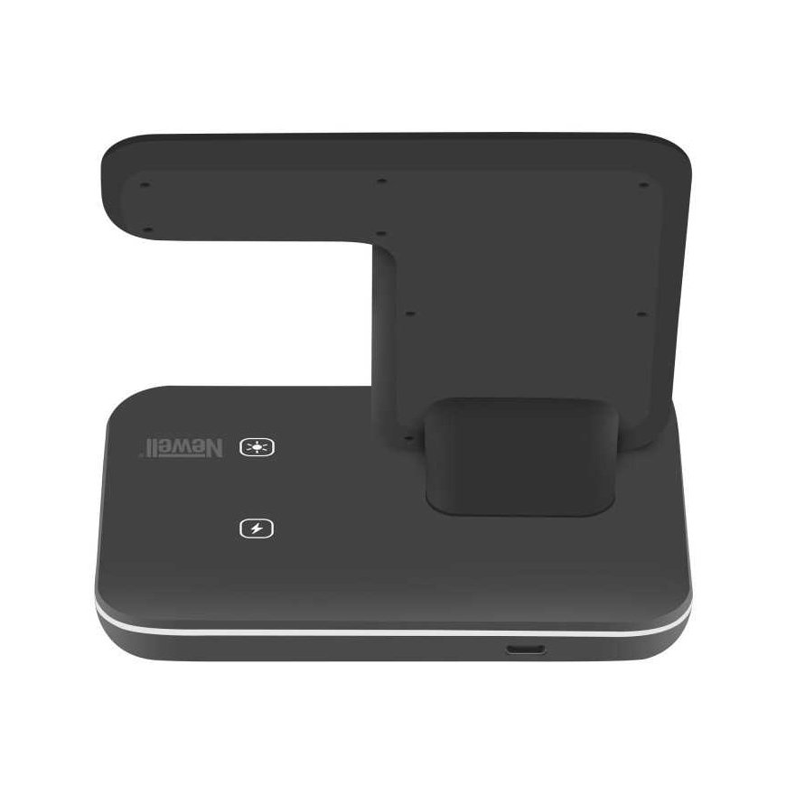 Newell induOne N-GY-Z5A Inductive Charger for 3 Mobile Devices (Black) – 5