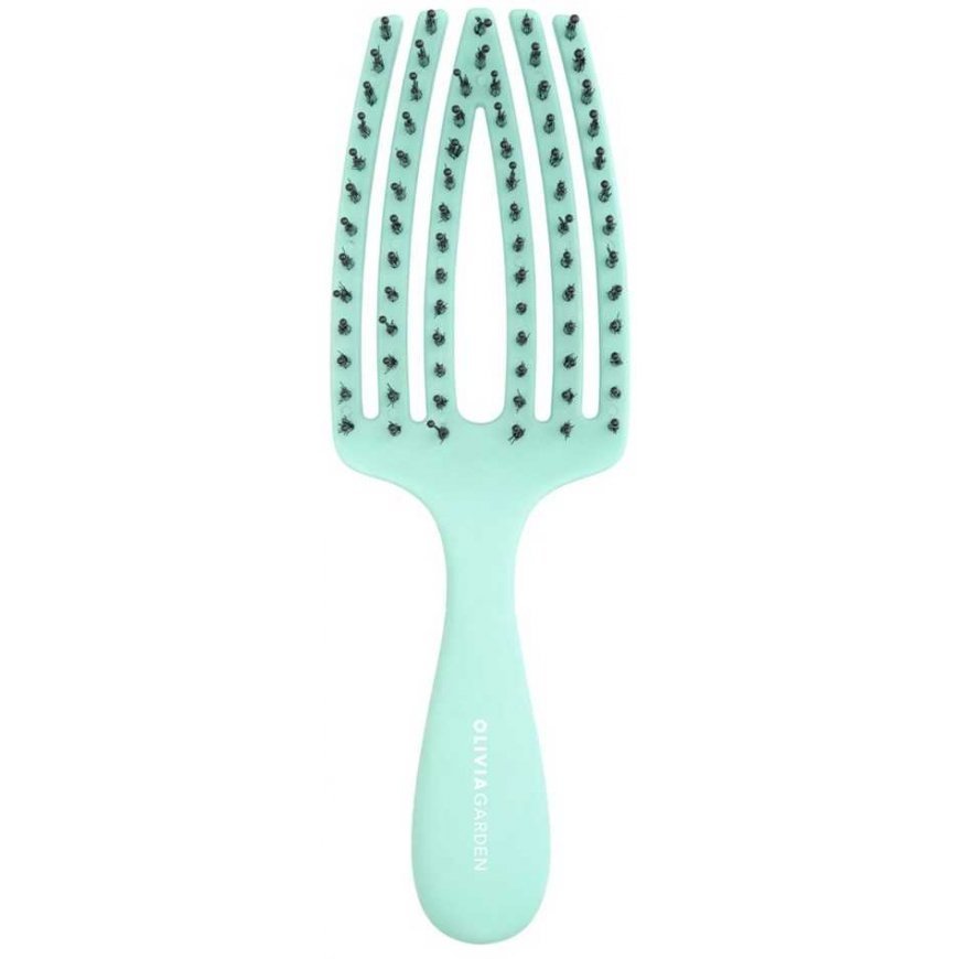 Olivia Garden Finger Care Mini Kids - szczotka vaikams - Miętowy
