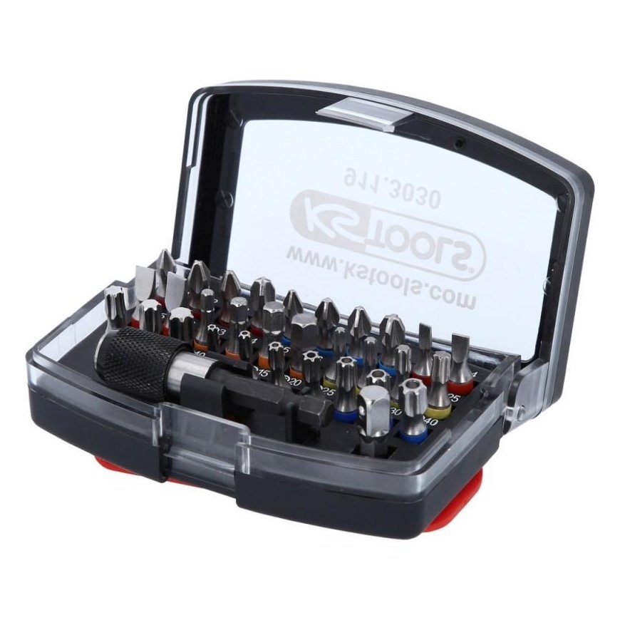 32 dalių antgalių rinkinys KS TOOLS