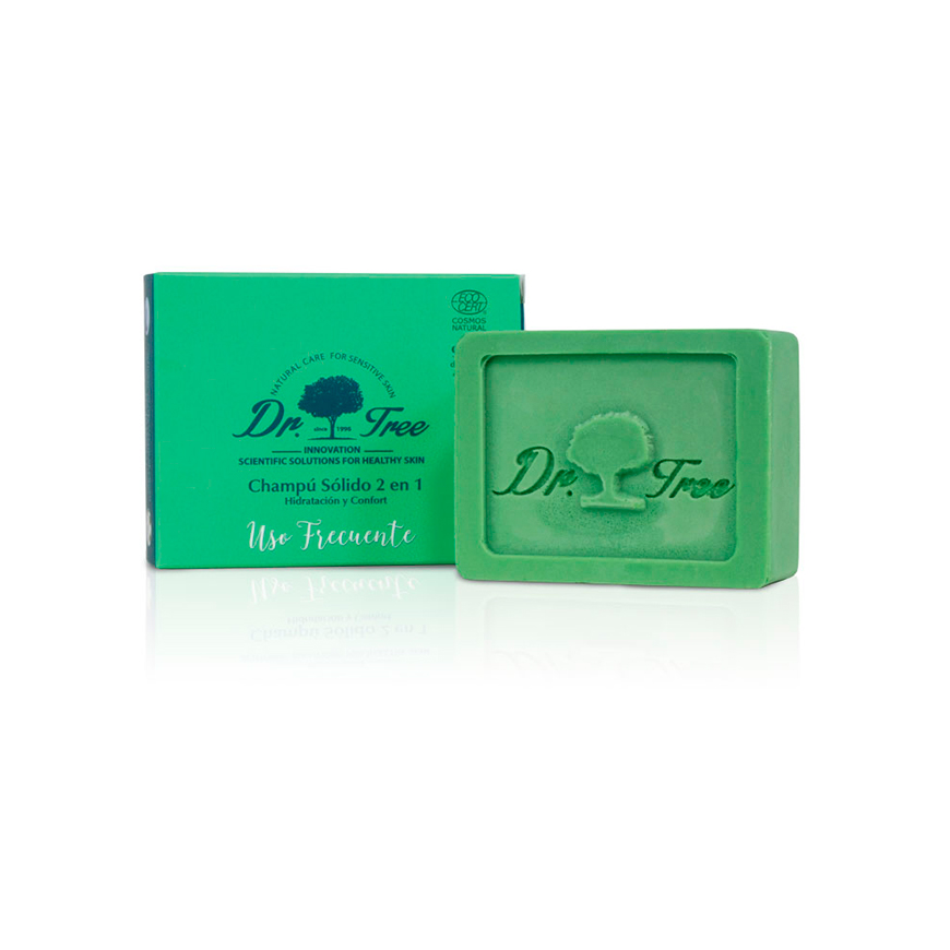Dr. Tree Dažnas naudojimas 2 in 1 Solid Šampūnas 75g – 3