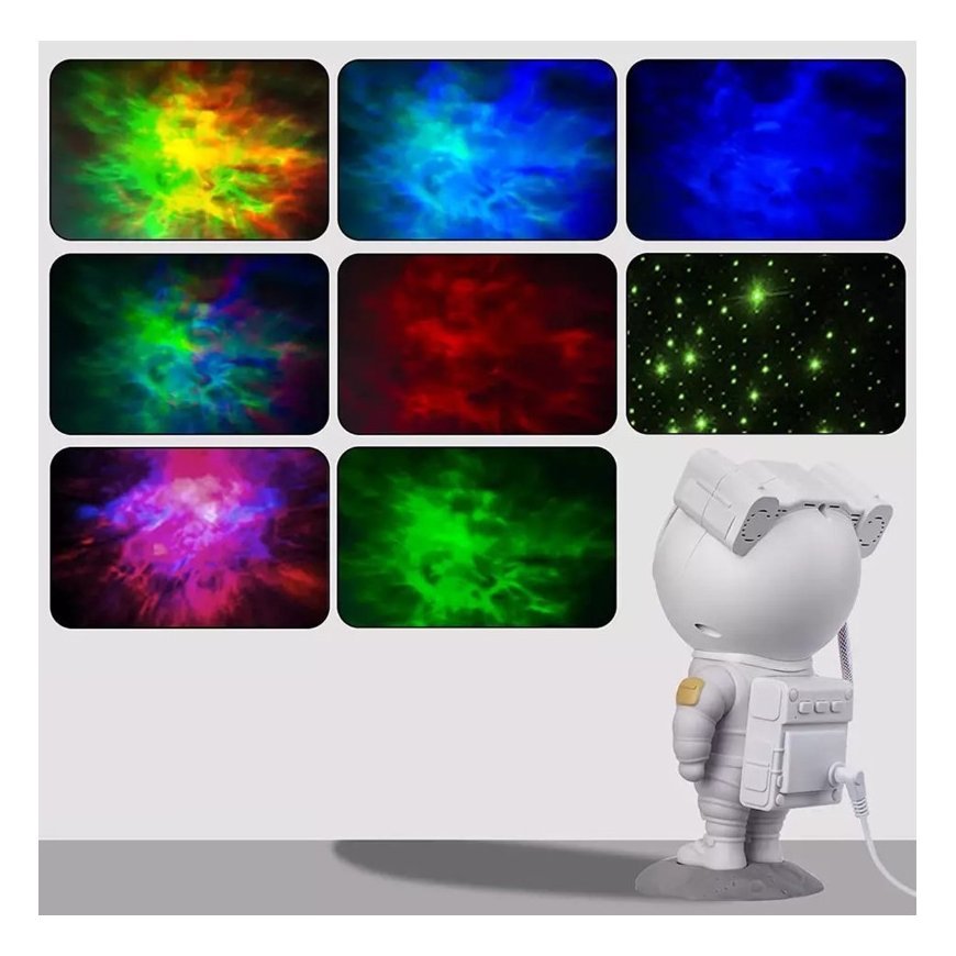 Goodbuy home lamp Astronaut with remote | timer | 8 modes – 2