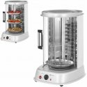 MINI skrudintuvo grilis kebabams giroskopas žuvies daržovės vertikaliai 4in1 1800W Royal Catering RCGV-1800