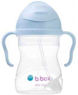 b.box - vandens butelis su šiaudeliu ir svoriu 240 ml | Gelato burbuliukai