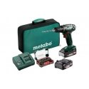 Metabo BS 18 1600 RPM Avaimeton 1,3 kg musta, Vihreä