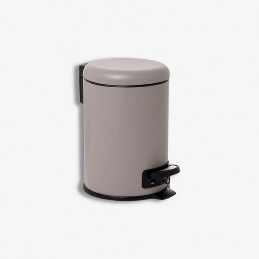 Pedal Bucket 3L Nordic stainless steel|brown – 2