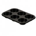 Cupcake tin 6 pcs. Gardenia 18,5 x 27 x 2,9 cm Cupcake tin 6 pcs. Gardenia 18,5 x 27 x 2,9 cm