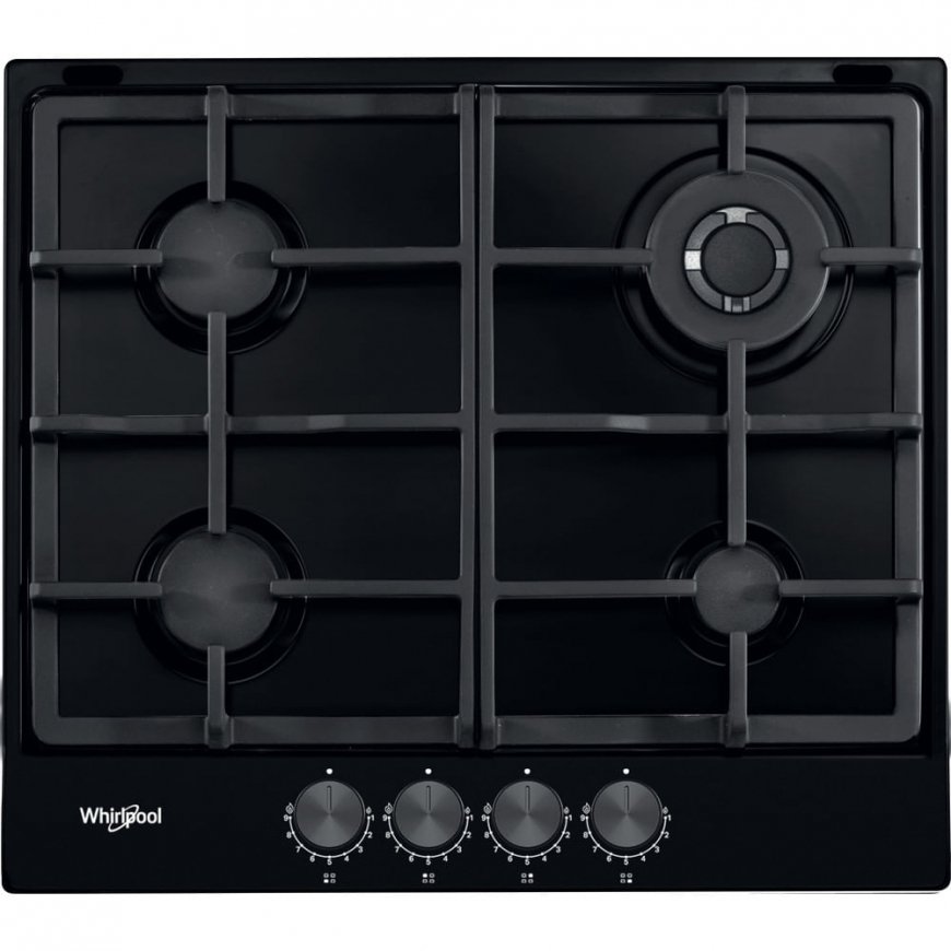 Whirlpool TGML 661 NB Черный Встроенный 58 cm Газовый 4 зона(ы)