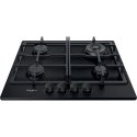 Whirlpool TGML 661 NB Черный Встроенный 58 cm Газовый 4 зона(ы) Whirlpool TGML 661 NB Черный Встроенный 58 cm Газовый 4 зона(ы)