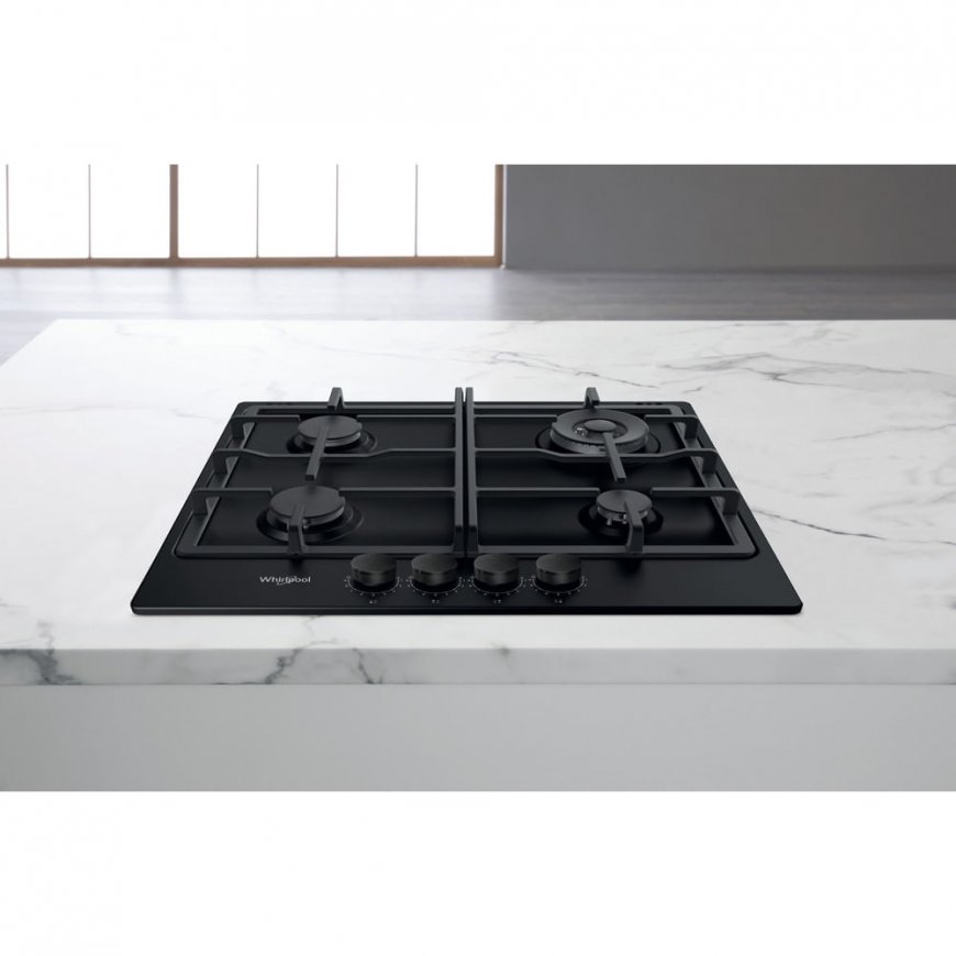 Whirlpool TGML 661 NB Must Sisseehitatud 58 cm Gaas 4 tsoon(id) – 3