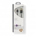 Nedis CCBW60500AT10 USB-kaabel 1 m USB 2.0 USB A Micro-USB B Söehall Nedis CCBW60500AT10 USB-kaabel 1 m USB 2.0 USB A Micro-USB B Söehall