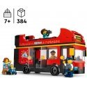 LEGO City Great Vehicles 60407 - Punainen kaksikerroksinen turistibussi