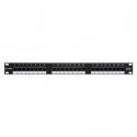 Pakettpaneel A-LAN PK-U5-1 (1 U 19 "kat. 5e UTP 24xRJ-45)