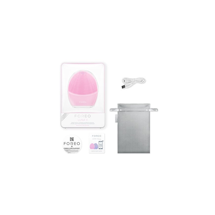 Foreo LUNA 3 Normal Skin Pulsation Pink Battery – 4