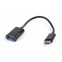 Gembird AB-OTG-CMAF2-01 USB кабель 0,2 m USB C USB A Черный