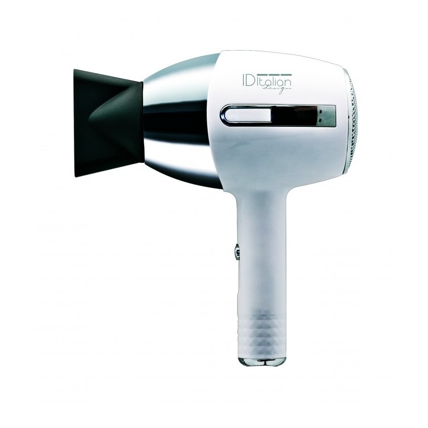 ID Italian IDEGTI1400 hiustenkuivain 1400 W Hopea, Valkoinen – 2