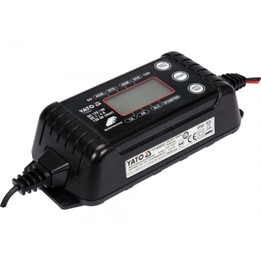 Yato YT-83033 automobilio akumuliatoriaus įkroviklis – 3