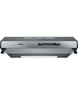 Siemens iQ100 LU62LFA51 tõmbekapp Seinale kinnitatav Hõbe 250 m³/h D