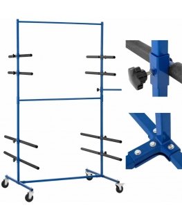 MSW Painting shelf for bumpers, spoilers, 4 levels, double-sided, up to 120 kg