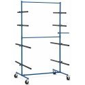 MSW Painting shelf for bumpers, spoilers, 4 levels, double-sided, up to 120 kg MSW Painting shelf for bumpers, spoilers, 4 levels, double-sided, up to 120 kg