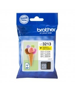 Brother LC-3213Y tindikassett Originaal High (XL) Yield Kollane