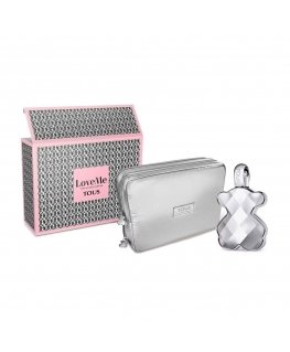 Set Tous Love The Silver EDP 90ml Toiletry bag