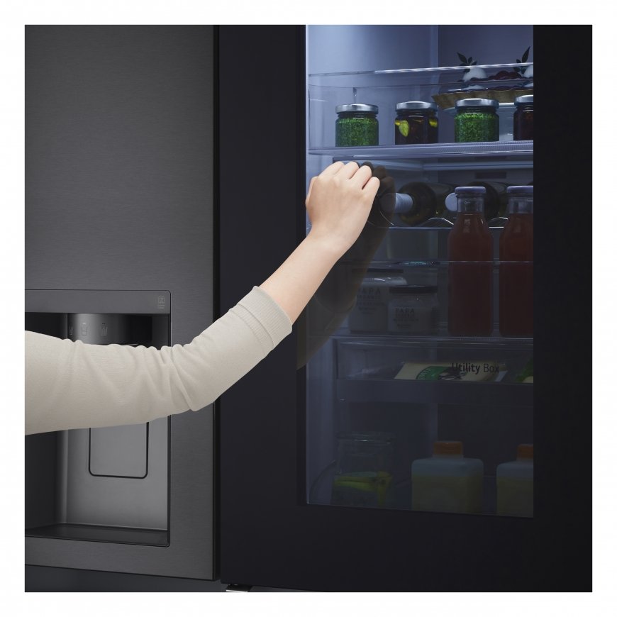 LG GSXV90MCDE dviduris šaldytuvas-šaldiklis Pastatomi 635 L E Juoda – 2