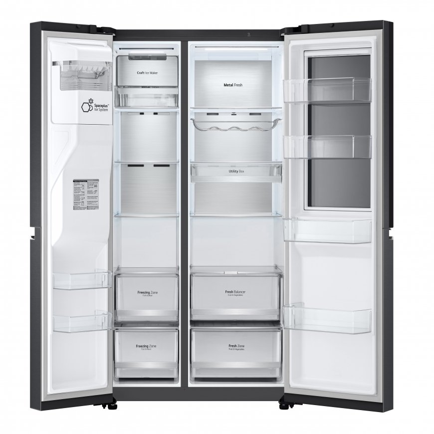 LG GSXV90MCDE dviduris šaldytuvas-šaldiklis Pastatomi 635 L E Juoda – 5
