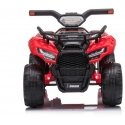 Lean Cars Electric Quad JS320 Raudona Lean Cars Electric Quad JS320 Raudona