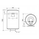 Combined water heater REGENT 80 TS 2K EU2, 75 l