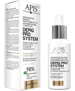 Activeshop APIS DEPIQ PRO SYSTEM Depigmentation enhancer with α-arbutin 1% and lightening complex 1% 30 ml