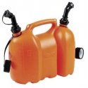 Fuel tank 171-014 red (6 l) + Lubricating oil tank Ratioparts (3 l)