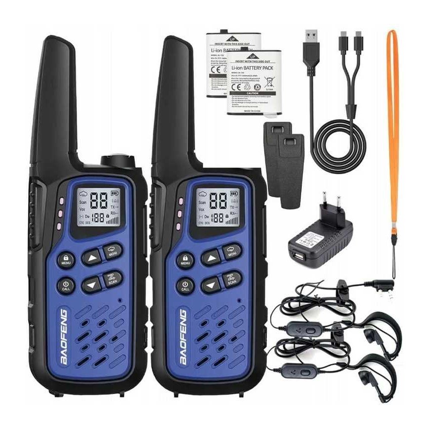 Baofeng BF-T25E Dark Blue walkie-talkie