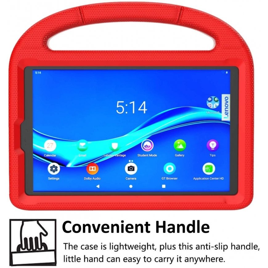 Reach Case Shockproof Kids Samsung X200/X205 Tab A8 10.5 2021 red – 2