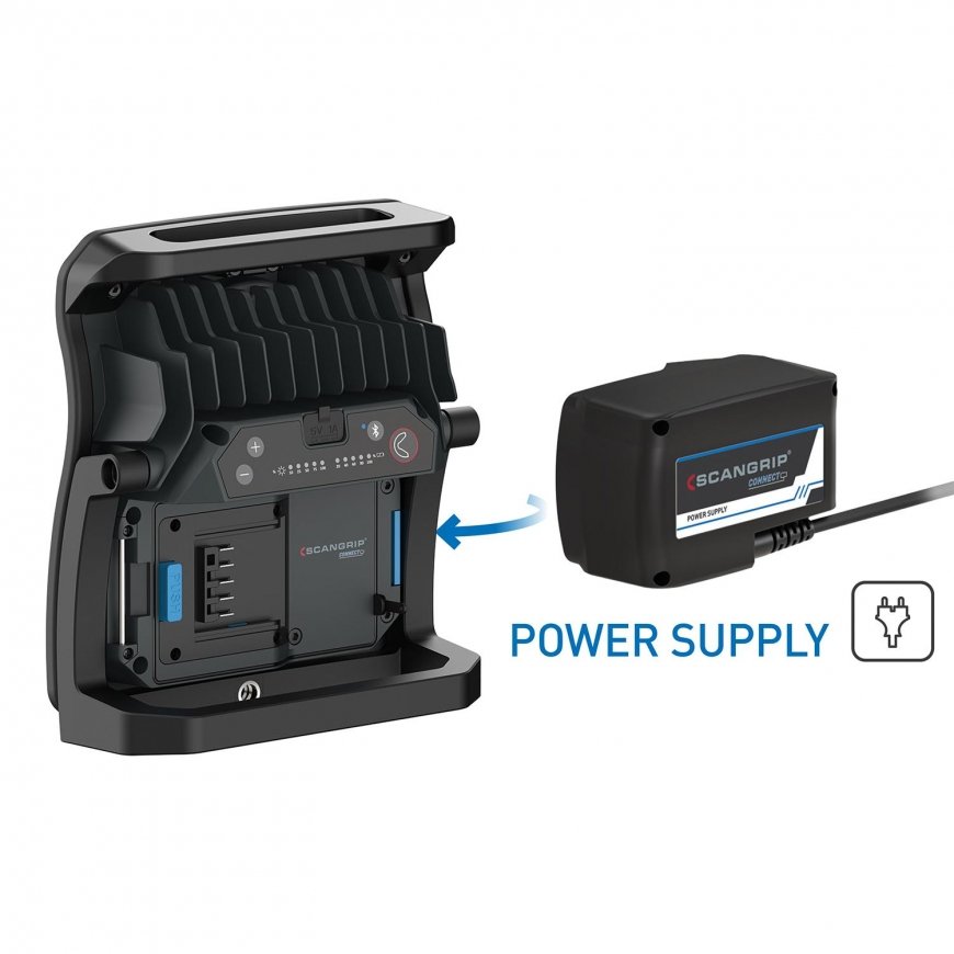 Power adapter for electrical Connect network 5 m CAS, Scangrip – 3