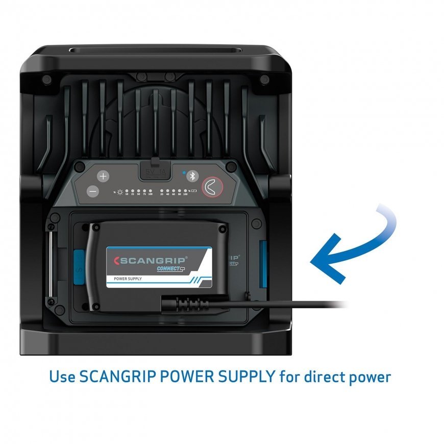 Maitinimo adapteris elektros Connect tinklui 5 m CAS, Scangrip – 4