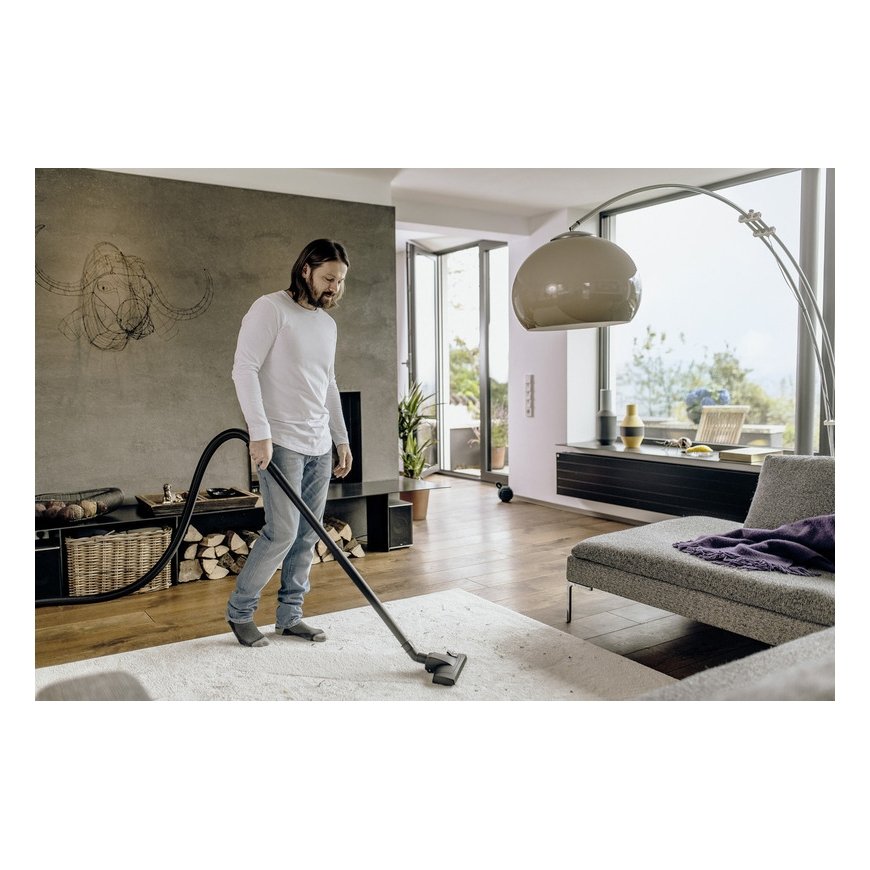 Kärcher WD 2 PLUS V-12/6/18/C HOME 12 L Хозяйственный пылесос Сухой и мокрый 1000 W Мешок для пыли – 4