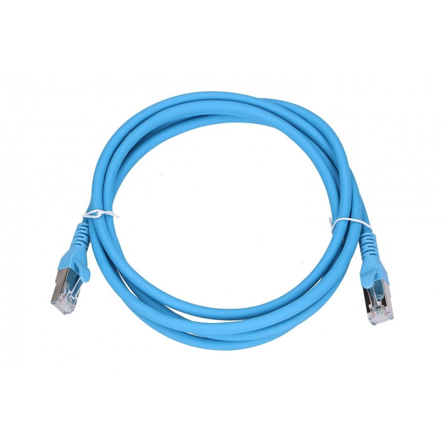 Extralink EX.6563 verkkokaapeli Sininen 2 m Cat6a SF/UTP (S-FTP)