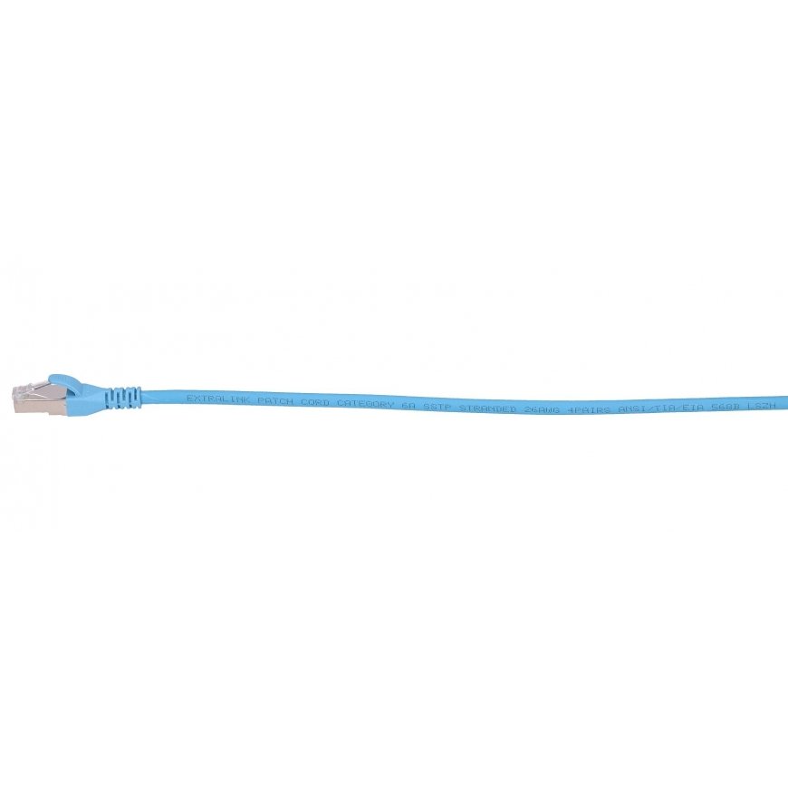 Extralink EX.6563 verkkokaapeli Sininen 2 m Cat6a SF/UTP (S-FTP) – 5
