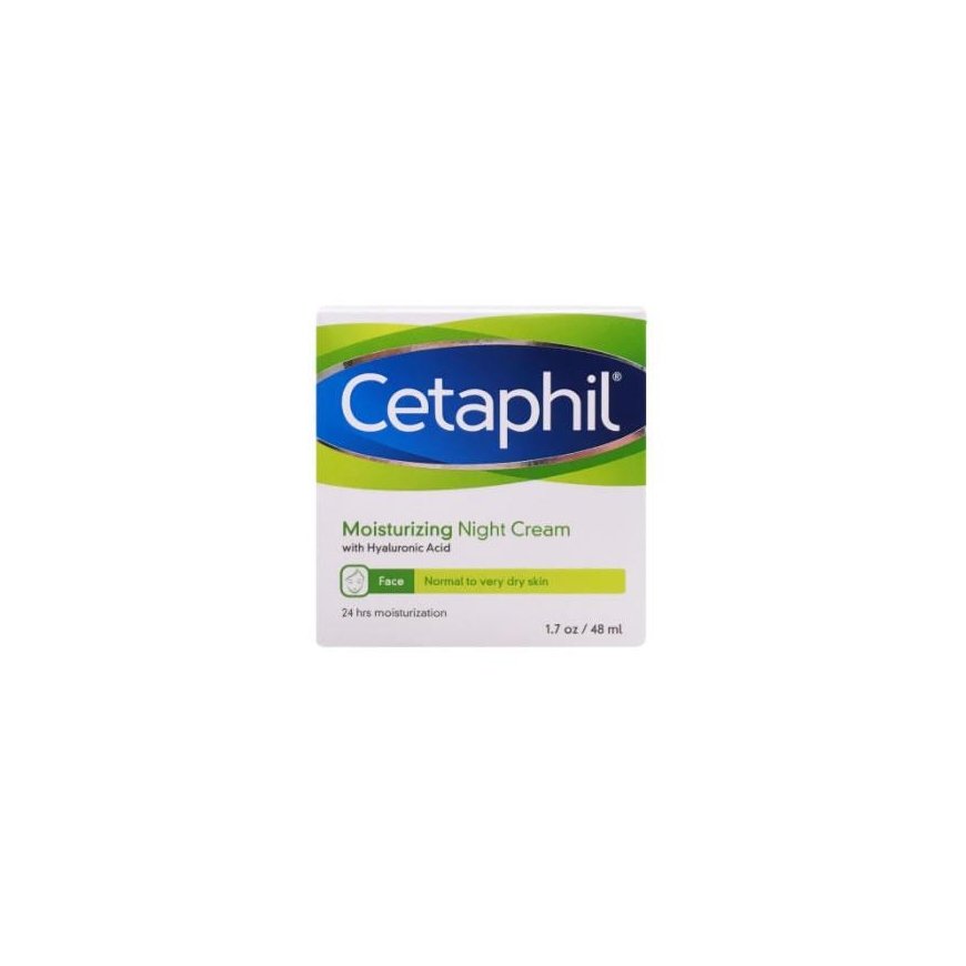 "Cetaphil" veido drėkinamasis naktinis kremas normaliai / sausai odai 48ml